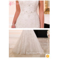 Alibaba turquesa vestidos de novia para la Mujer Fat Lace Crystal Beaded Dress